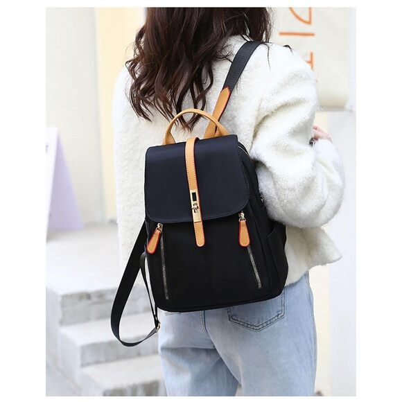 2912 Cute Korean Style Backpack Purse Medium Size Girls Travel Satchel